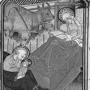 Iconografía de san José en la Edad Media