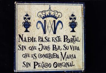 Ave María Purísima,  sin pecado concebida