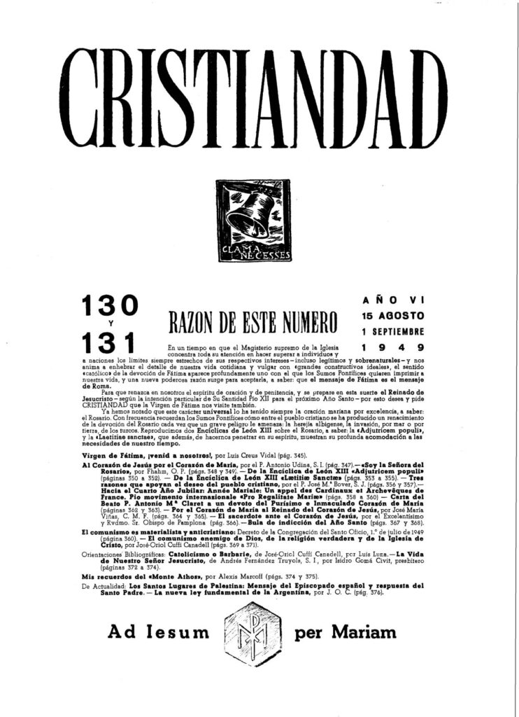 thumbnail of 15-CRISTIANDAD AGOSTO 1949