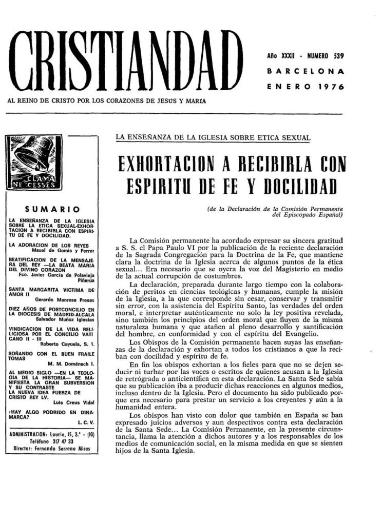 thumbnail of 1-CRISTIANDAD ENERO 1976