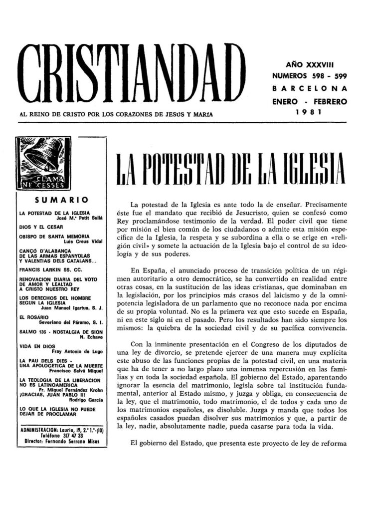 thumbnail of 1-CRISTIANDAD ENERO-FEBRERO 1981