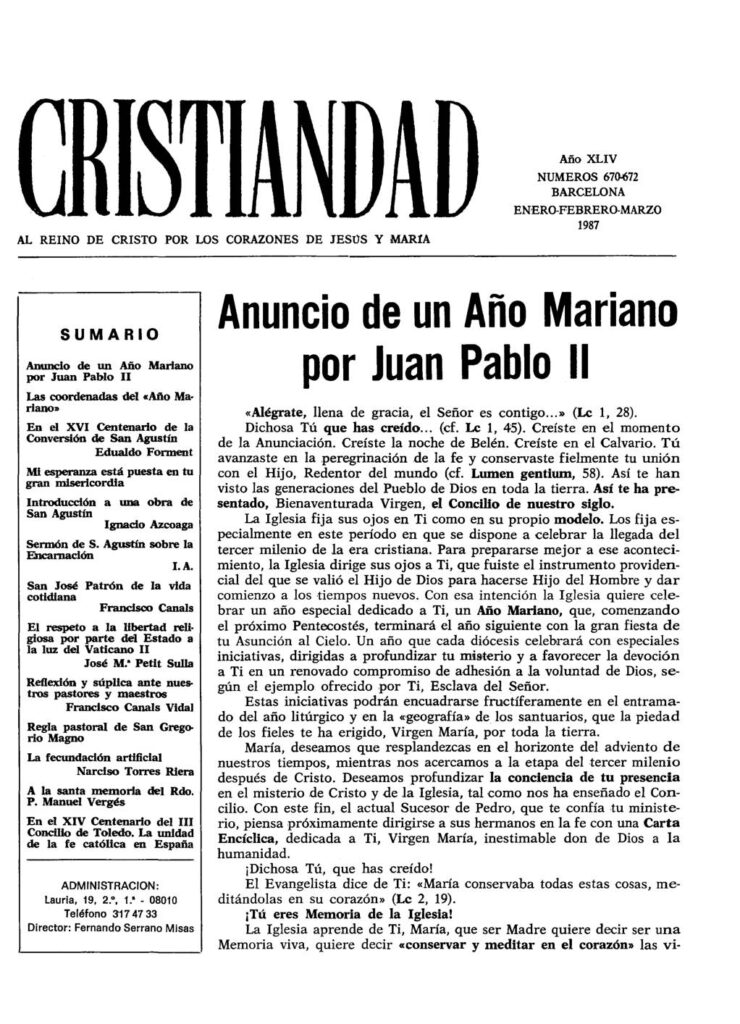 thumbnail of 1-CRISTIANDAD ENERO-FEBRERO-MARZO 1987