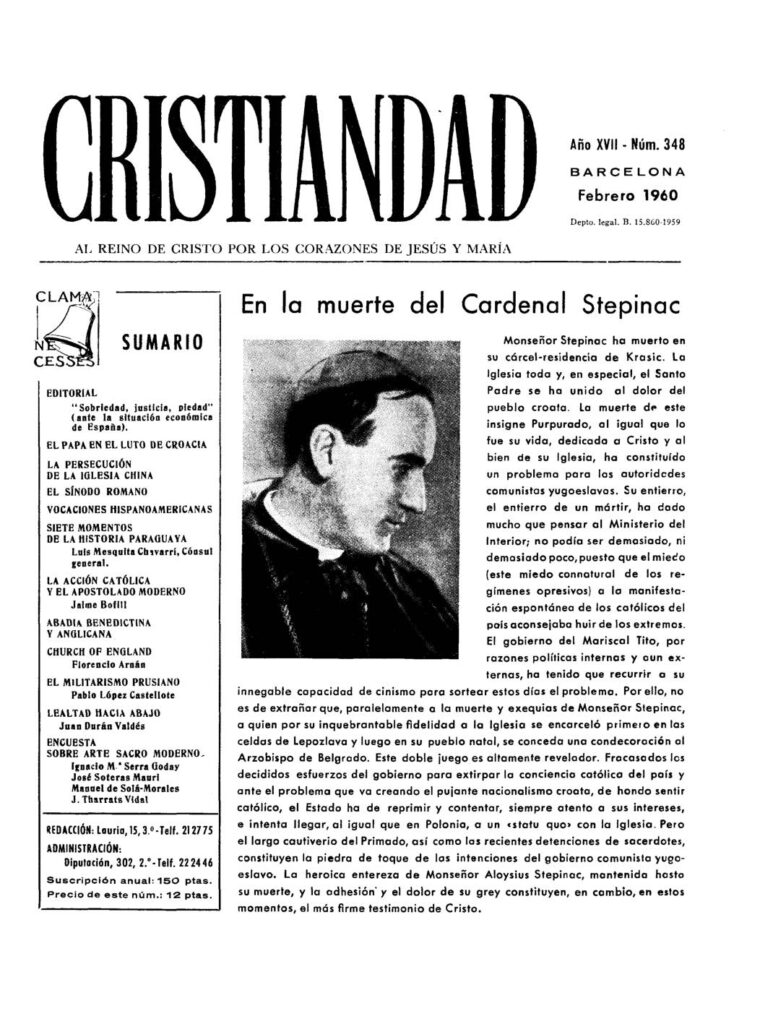 thumbnail of 2- CRISTIANDAD FEBRERO 1960