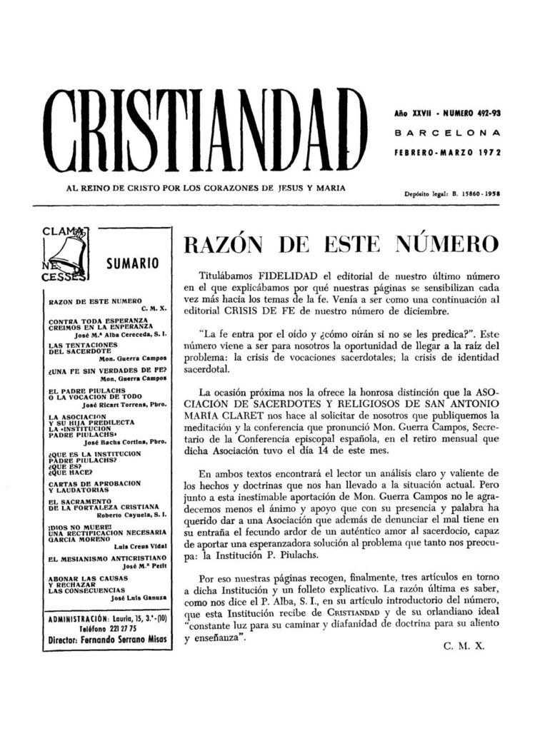 thumbnail of 2-CRISTIANDAD FEBRERO-MARZO 1972