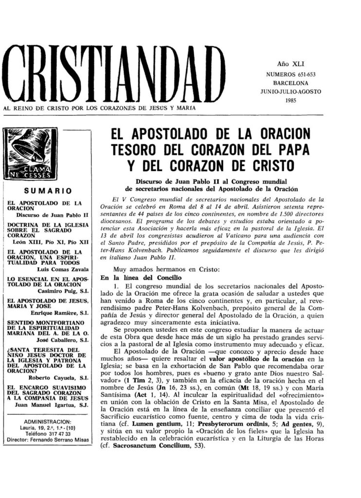 thumbnail of 3-CRISTIANDAD JUNIO-JULIO-AGOSTO 1985