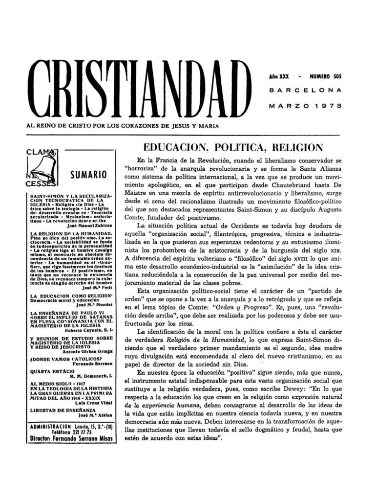 thumbnail of 3-CRISTIANDAD MARZO 1973
