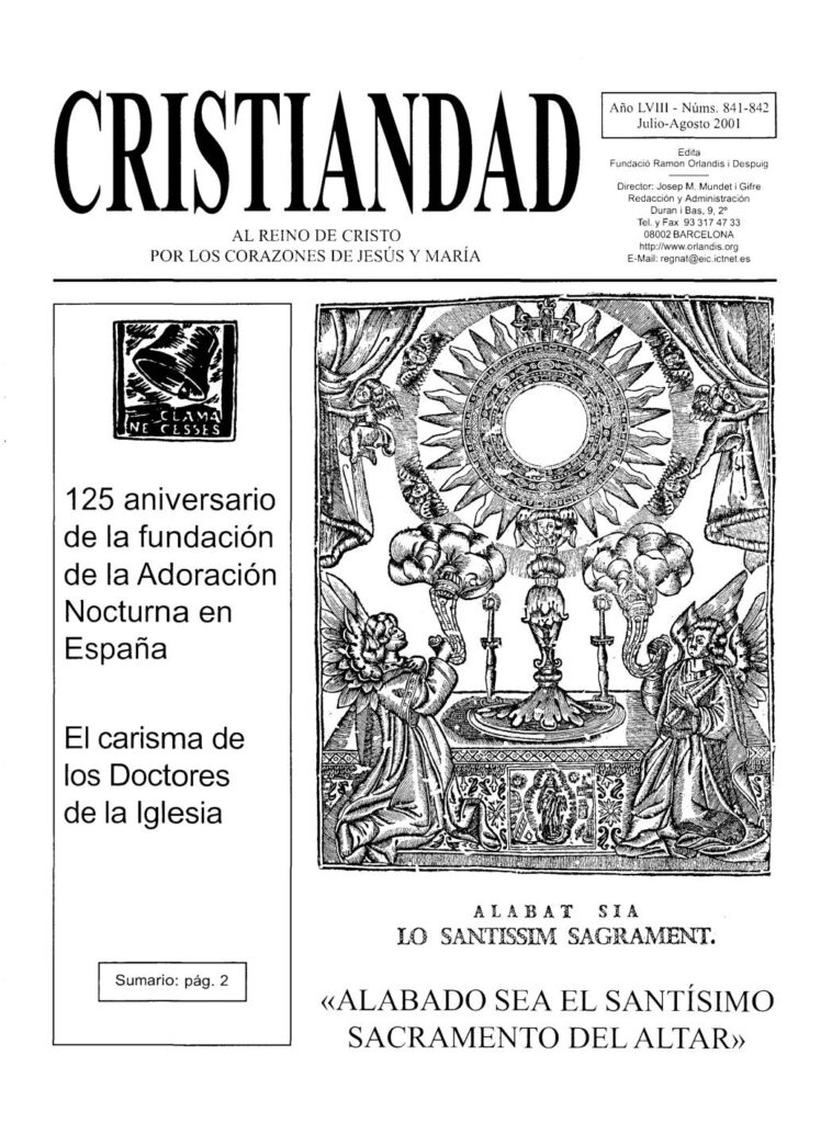 thumbnail of 4-CRISTIANDAD JULIO-AGOSTO 2001