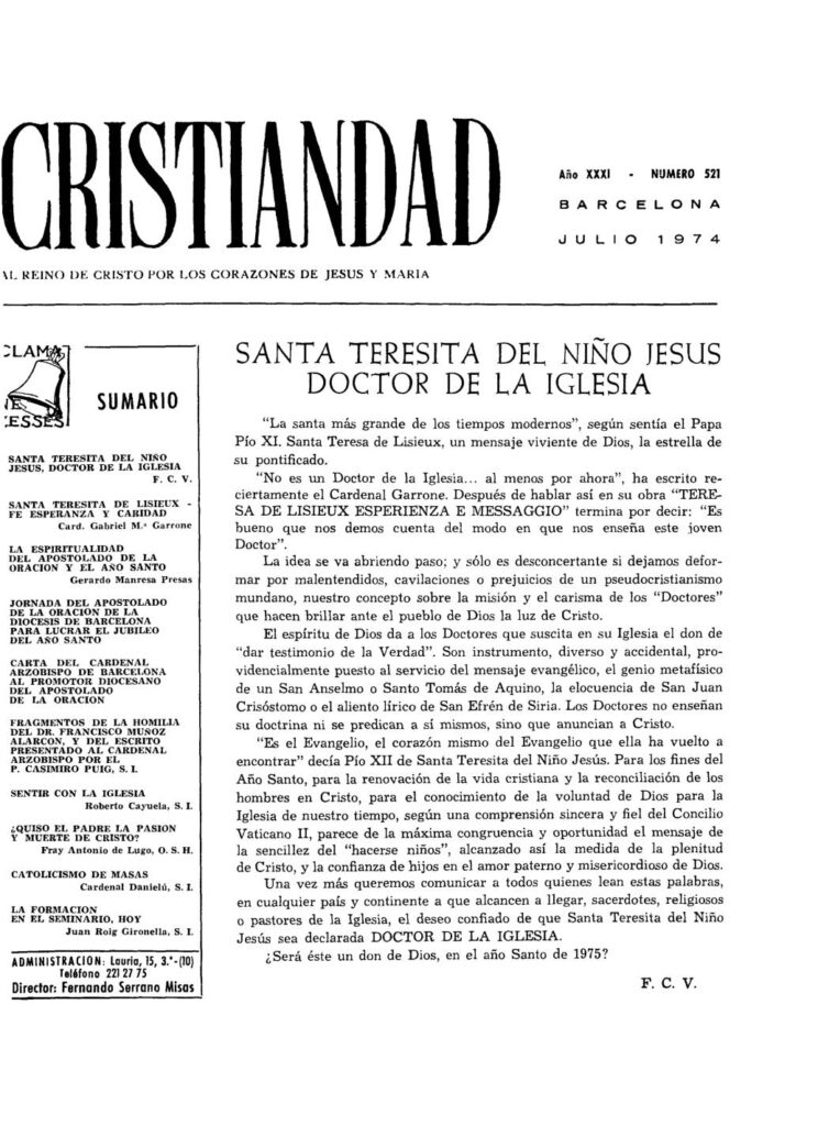 thumbnail of 6-CRISTIANDAD JULIO 1974