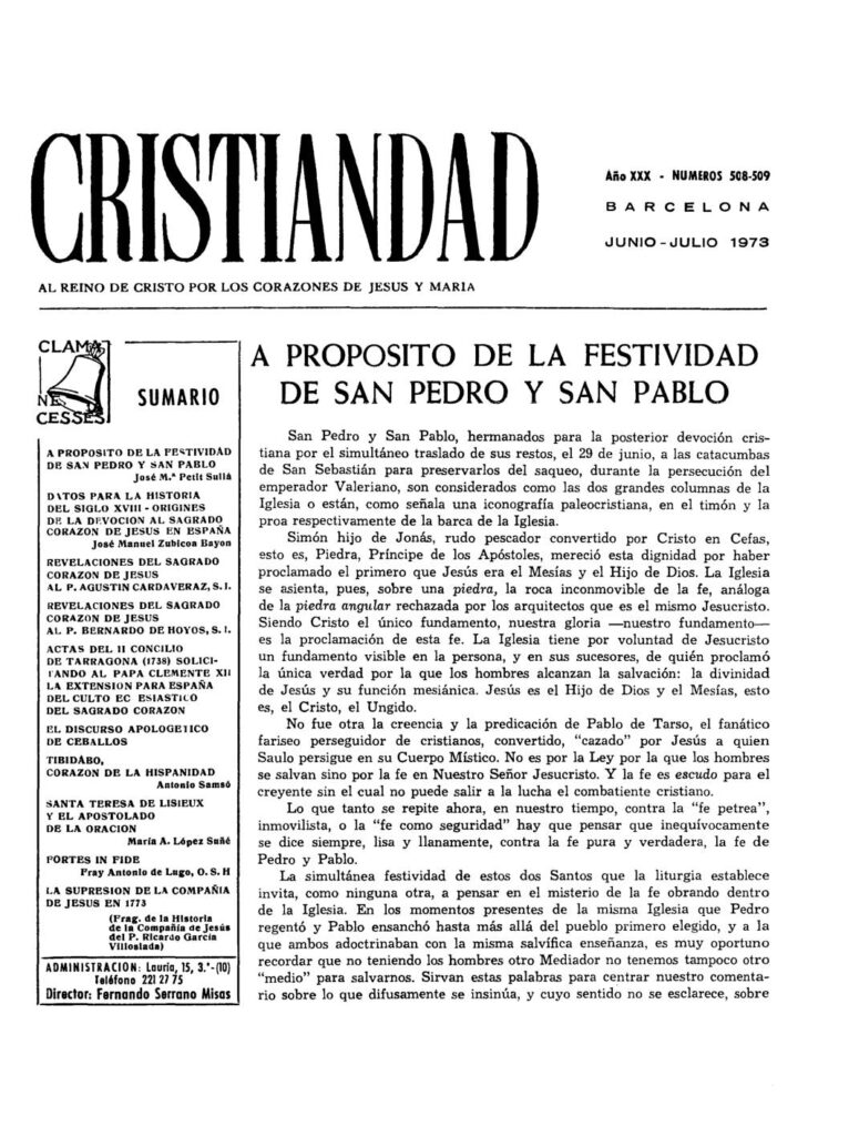 thumbnail of 6-CRISTIANDAD JUNIO-JULIO 1973