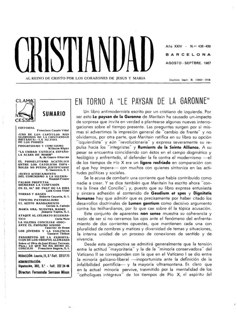 thumbnail of 7-CRISTIANDAD AGOSTO-SEPTIEMBRE 1967