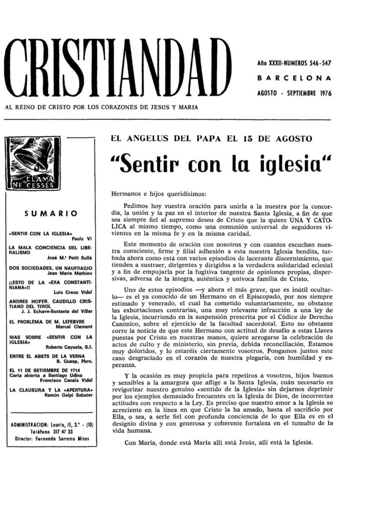 thumbnail of 7-CRISTIANDAD AGOSTO-SEPTIEMBRE 1976