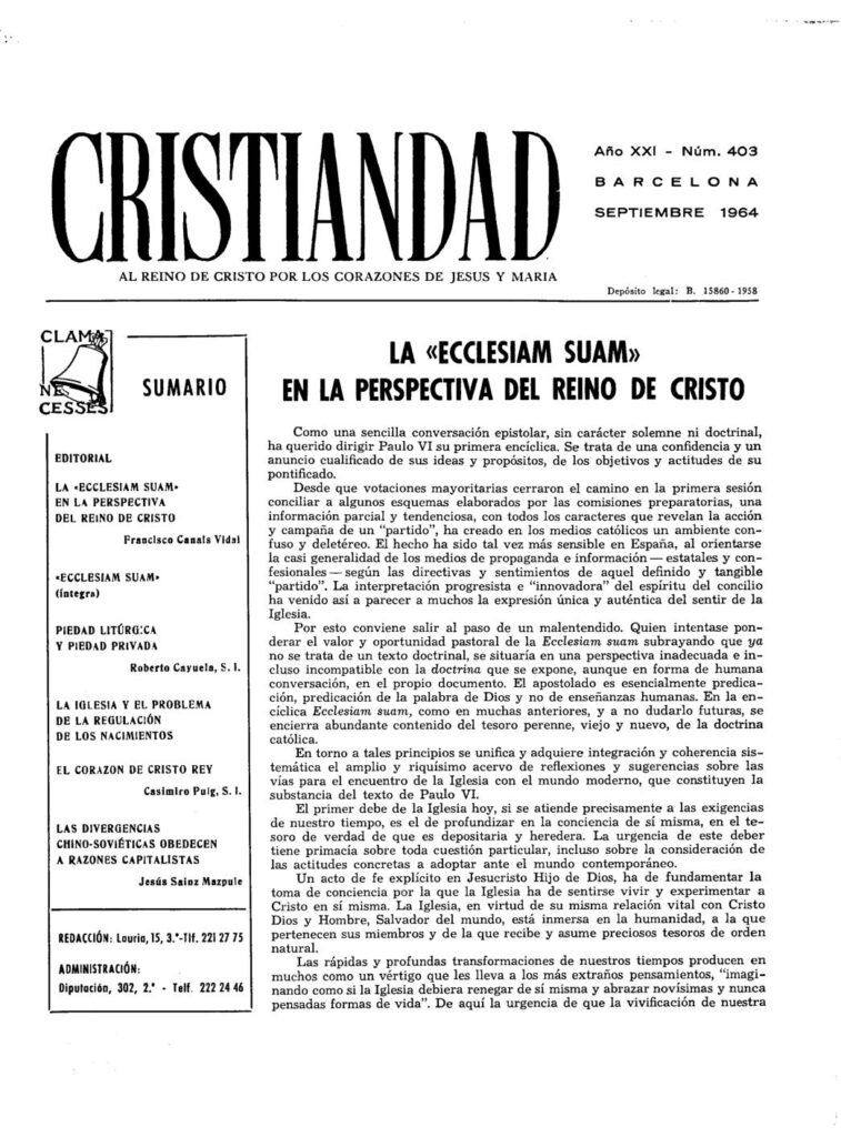 thumbnail of 8-CRISTIANDAD SEPTIEMBRE 1964